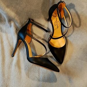 Jessica Simpson black heels size 9 1/2 M